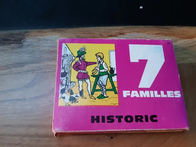 ANCIEN JEU DE 7 Familles mikado historic EUR 8,00 - PicClick FR