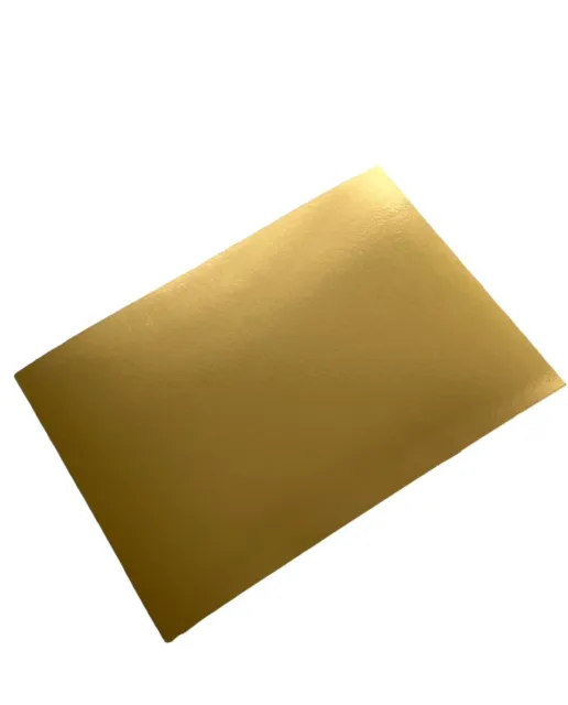 20 Sheets - Majestic Gold Gloss A4 Crafting Card 280 Gsm ** Freepost **