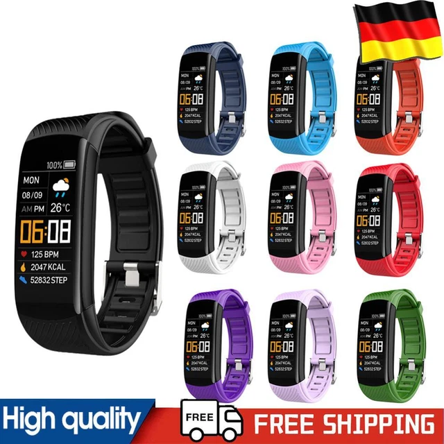 SMART WATCH WATERPROOF Fitness Tracker USB Direct Charging for Outdoor ...