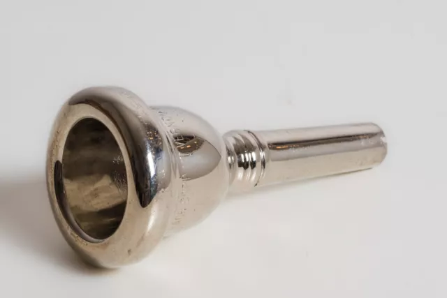 Vincent Bach Corp MT Vernon 12c trombone Mouth Piece Small Shaft Nickel Plated