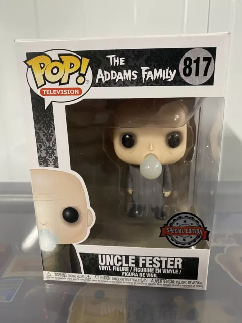 Addams Family Uncle Fester Special Edition Funko Pop! Vinyl #817