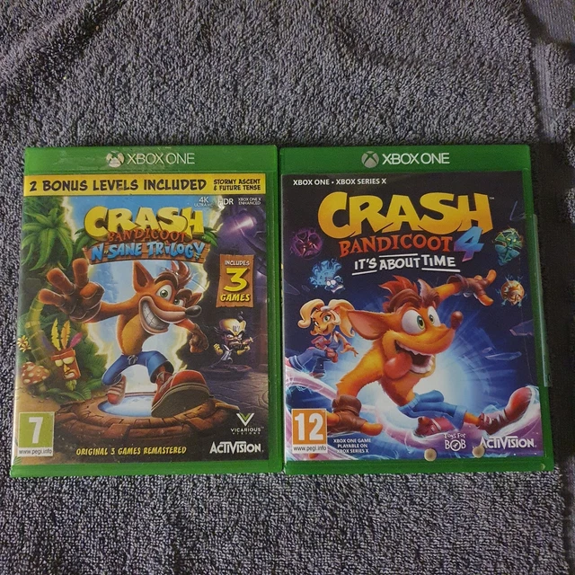 X2 XBOX ONE Crash Bandicoot Games £35.00 PicClick UK