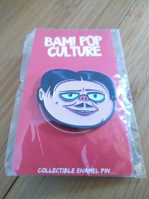 The Addams Family 2019 Gomez Addams Bam Box Exclusive Fan Art Enamel Pin