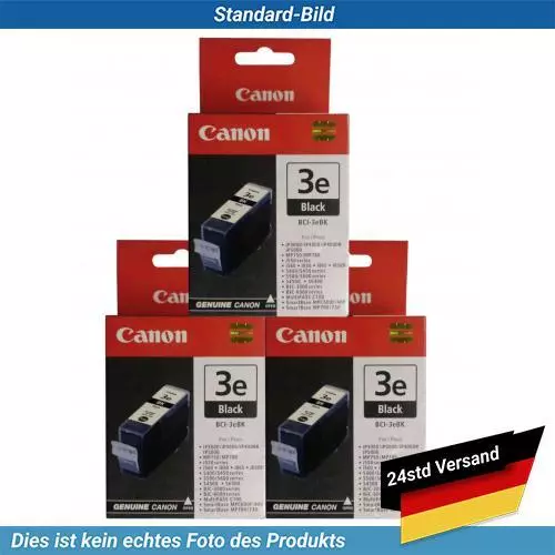 Canon BCI-3e Ink Black 3 Pack