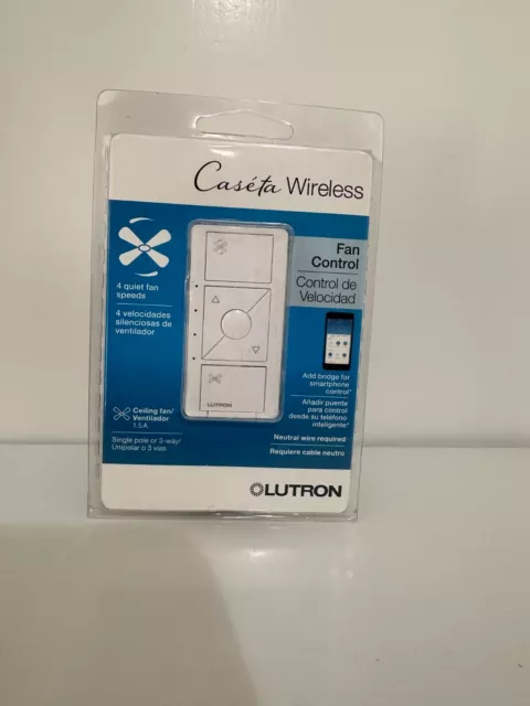 Lutron PD-FSQN-WH Caseta Fan Speed Control