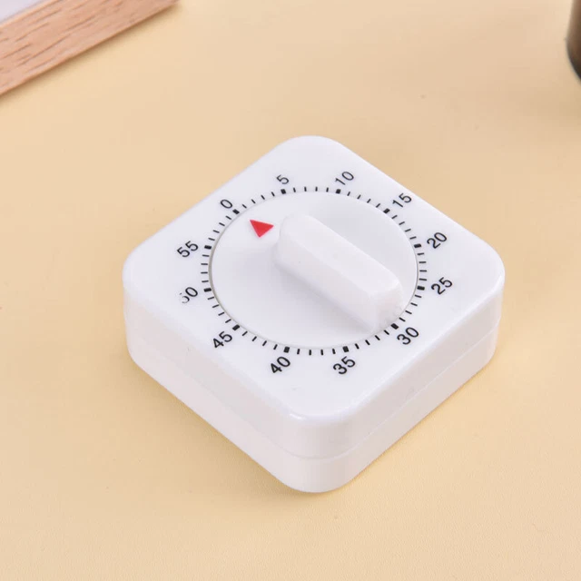 Kitchen Timer 60 Minutes Count Square Cooking Up Alarm Sleep Temporizador Clo ba
