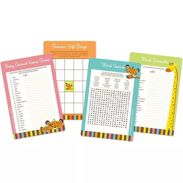 Amscan Baby Shower Party Game Set (SG33457)