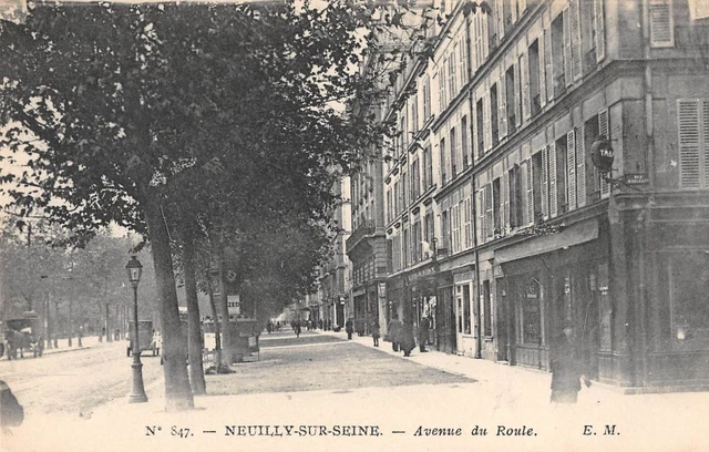 Cpa 92 Neuilly Sur Seine Avenue Du Roule