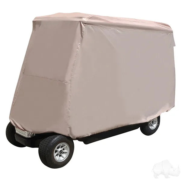 Club Car EZGO Yamaha Golf Cart Storage Cover with Rear Seat and 80 Inch Top