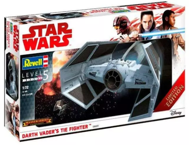 Revell 06881 STAR WARS DARTH VADER'S TIE FIGHTER - Kit Montaggio Plastica Master