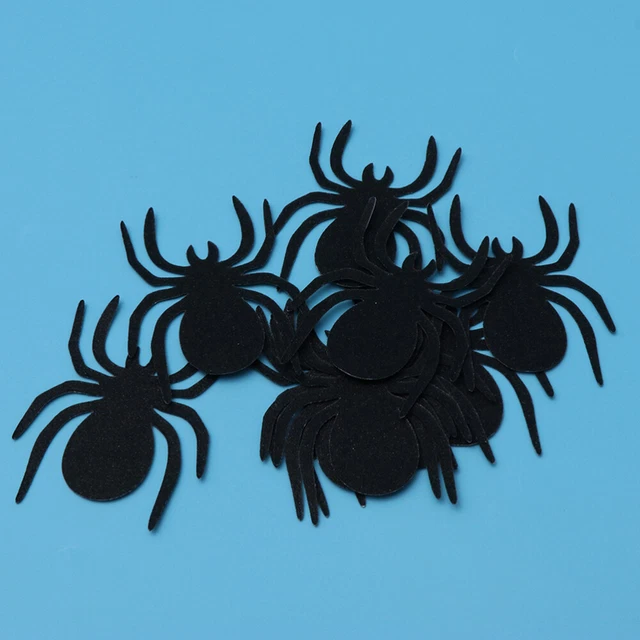 50 un. pegatinas de pared de araña decoración de Halloween creativas hágalo usted mismo decoración de pared tatuaje de pared