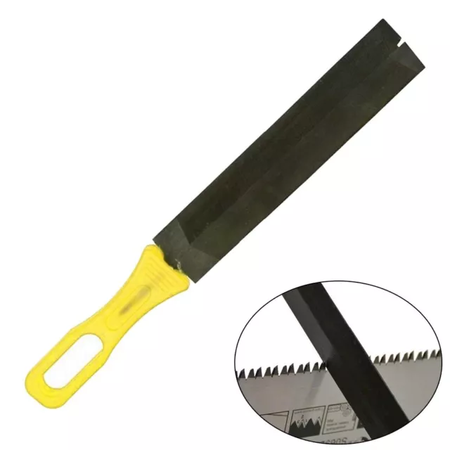 Diamond Shaped File for Hand Saw For Sharpening Boost Sawtooth Performance