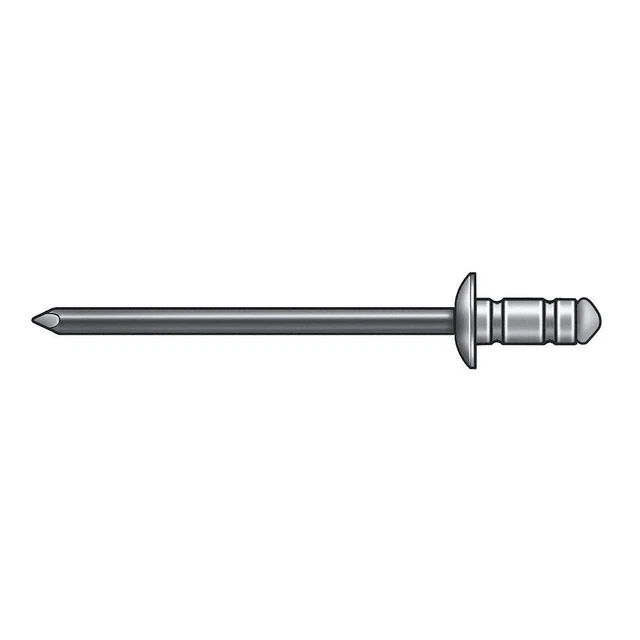 POP AVDEL CD44BS201 Blind Rivet,1/8 Dia,0.375 L,PK500