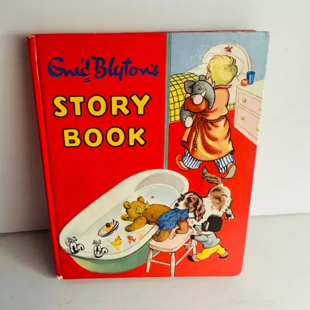 Enid Blyton's Story Book Vintage Hardback Book Illustrated