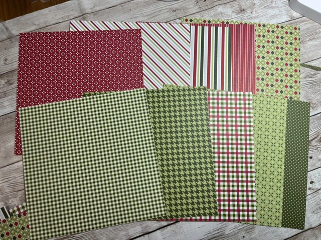 stampin up retired HEARTWARMIMG HUGS  6X 6 PACK 26 SHEETS PACK 1