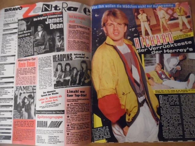 BRAVO  27 - 1984 D James Dean Atreju Depeche Mode RAFF Wham Nena Duran Limahl 2