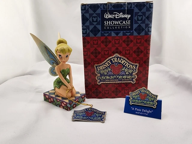 JIM SHORE DISNEY TRADITIONS 2008 TINKER BELL "A PIXIE DELIGHT" FIGURINE *In Box*