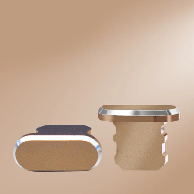 5PCS Universel Phone Métal Antipoussière Plug Cap Stopper Cover Prise De 3