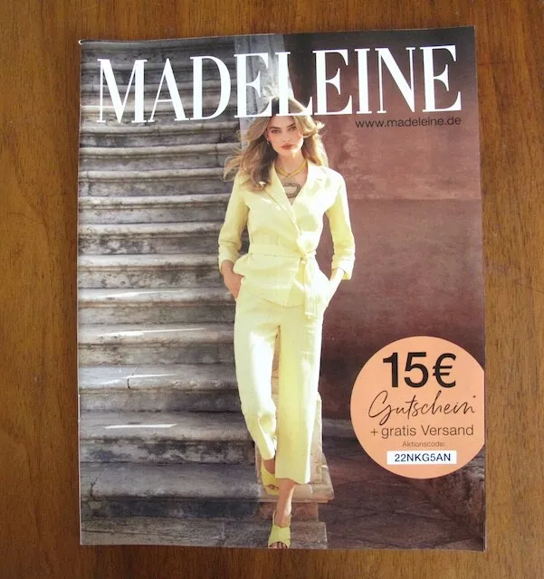 Madeleine Katalog gültig bis Ende August 2022