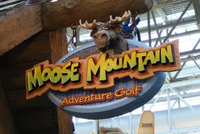 5 Tickets For Moose Mountain Mini Golf Attraction Inside Mall of America