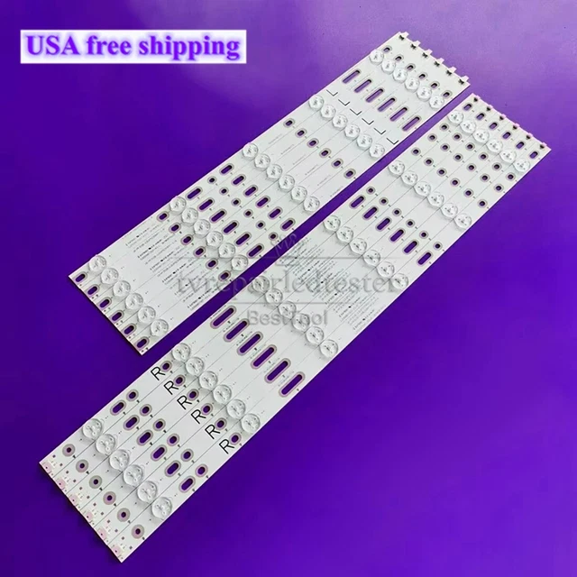 12-Pack LED Backlight Strips For Sharp LC-50LB370U / LC-50LB371U / LC-50LB261U – 500TT25
