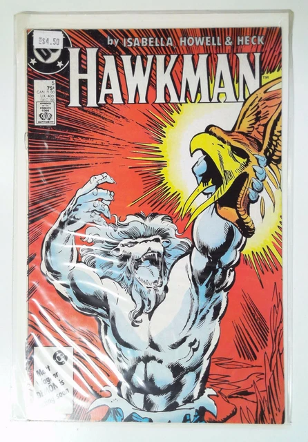 Hawkman #5 DC Comics (1986) FN/VF 1st Print Comic Book