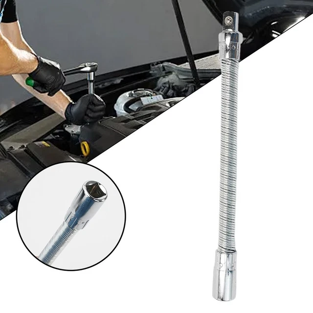 1/2, 3/8, 1/4 Socket Extension Flexible 90-degree Bend Combination Wrench
