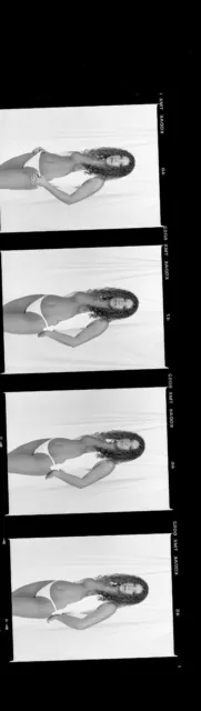 1 roll 15 negatives black & white medium format Kodak TMAX film artistic nude