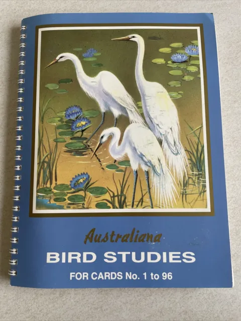 Tuckfield's Bird Studies 1-96-4th Edition Album & 96 Cards-Complete-Blue Cover