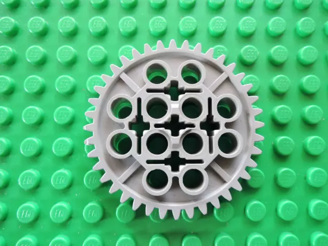 1 X ENGRENAGE LEGO Technic ancien gris clair 40 dents z40 Gear