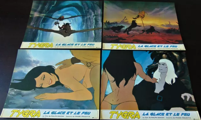 Tygra la Glace et le Feu* 12 Photos Lobby Cards France *24x30cm *9"11"
