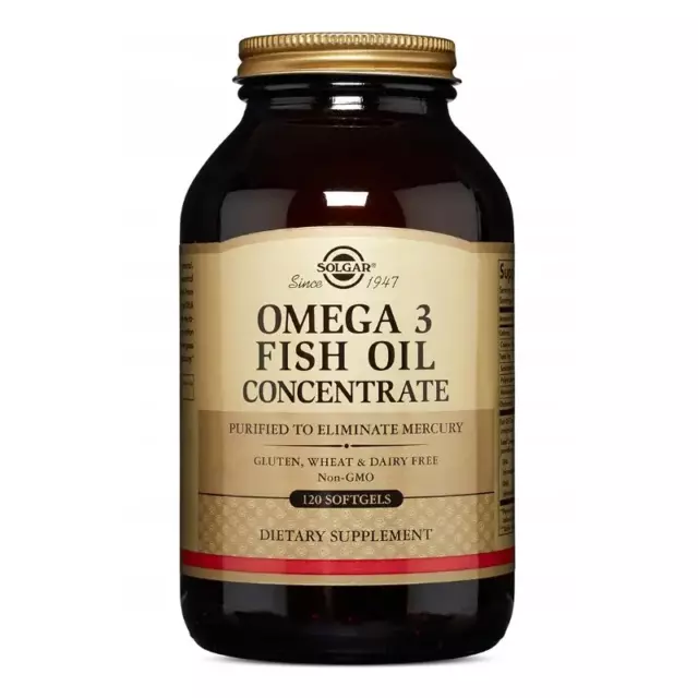 Solgar Omega 3 Olio di Pesce Concentrato - 120 capsule