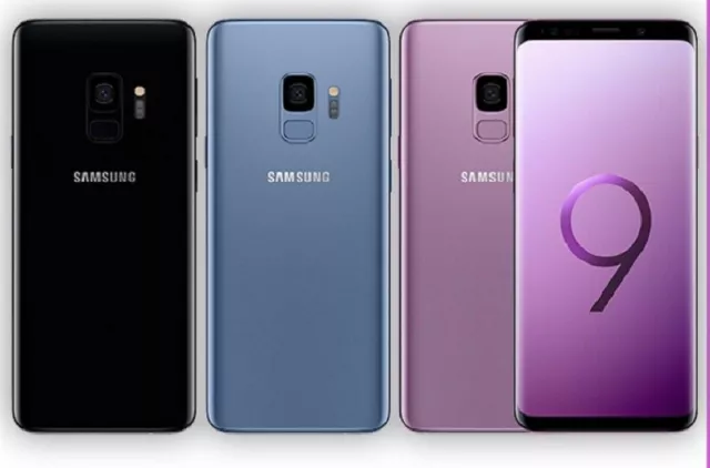 Samsung Galaxy S9 SM-G960F 64GB – gold schwarz blau lila (entsperrt) GUT