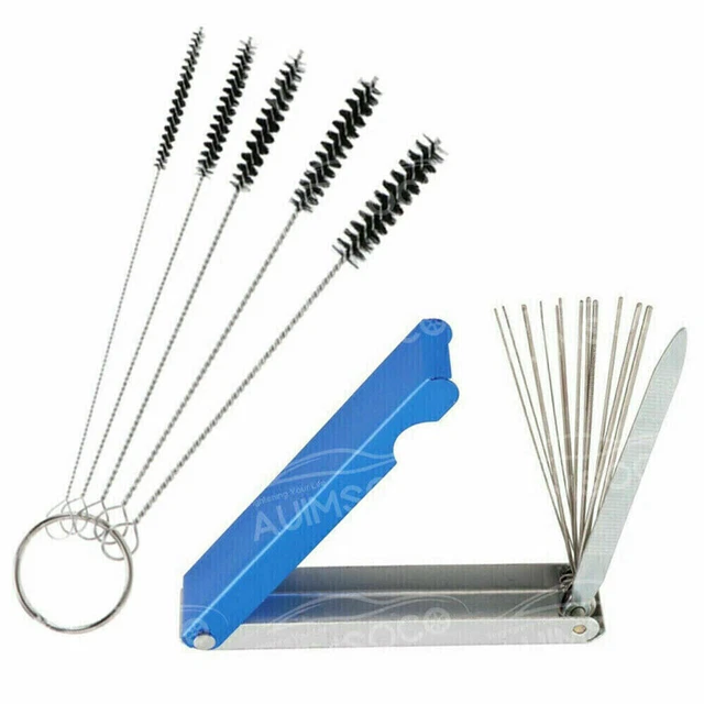 Motorcycle Carburetor Carbon Dirt Jet Remove Cleanup Tools Set Parts Accessories