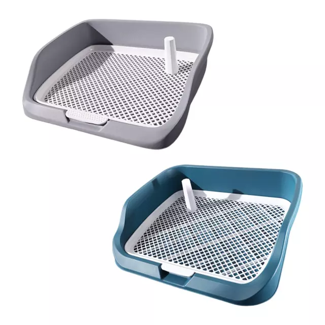 Pet Dog Toilet Puppy Potty Tray Indoor Outdoor Réutilisable Indoor Potty Tray