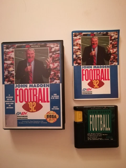 John Madden Football - Sega Mega Drive / Genesis - Cartouche Seule - Bon état