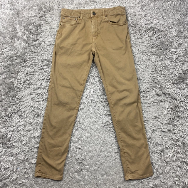 American Eagle Outfitters Men Skinny Jeans 31x32 Brown Extreme Flex Act 32x30