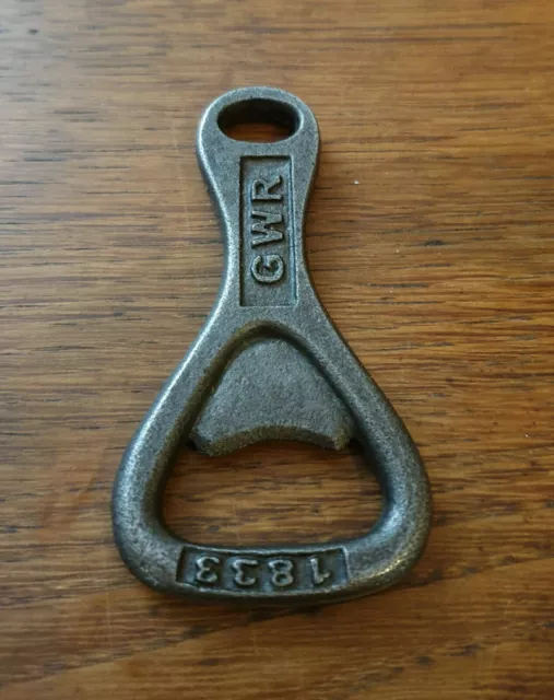 Cast Iron Antique Retro Style Hand Held Bottle Opener GWR 1833