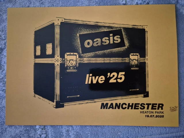 oasis UKツアー マンチェスターヒートンパーク VIPグッズ oasis UKツアー ヒートンパーク VIPグッズ oasis UKツアー