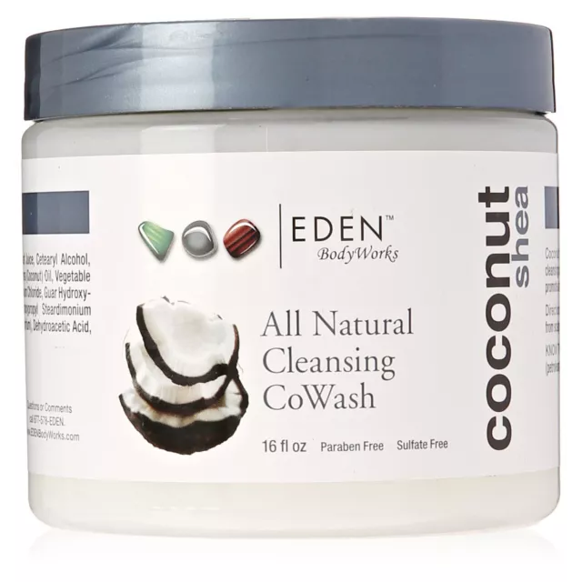 [Eden Bodyworks] Coconut Shea Natural Cleansing Cowash 16Oz