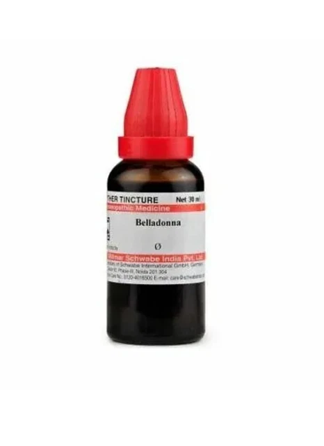 Dr Willmar Schwabe Homéopathie Belladonna Mère Teinture Q (30ml)