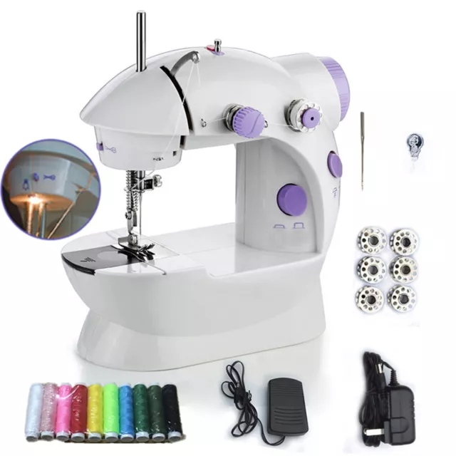 Electric Sewing Machine Mini Multi-Function Portable Home Use Desktop Kids Toys