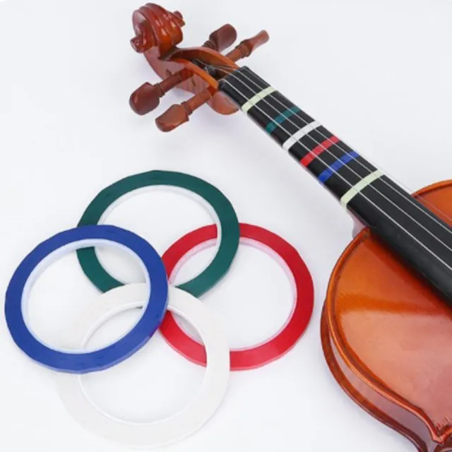 Safe and Non Damaging Violin Fingering Tape for All String Instruments