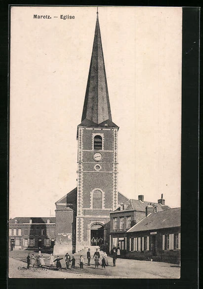 CPA Maretz, Eglise