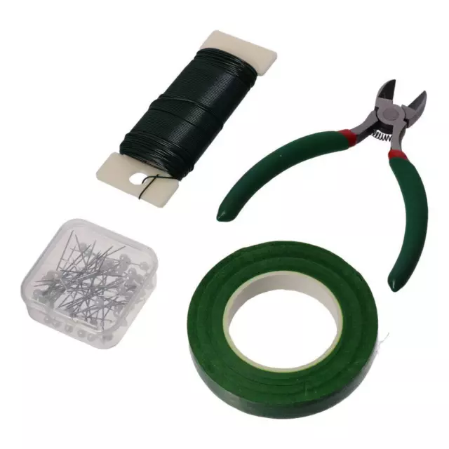 Iron wire Green Wire Paper tape Boutonniere  Floral Arrangement Kit