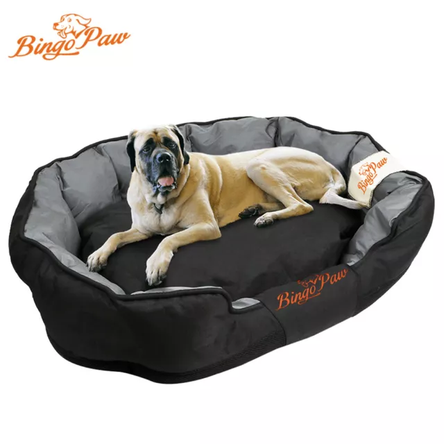 XXL Jumbo Plus Waterproof Pillow Sofa Dog Bed Large Pet Bed Cushion Mat Washable