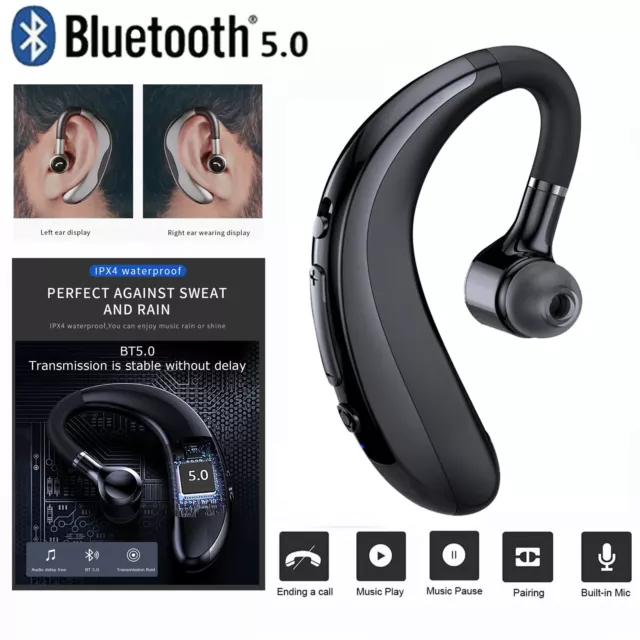 Bluetooth 5.0 Kopfhörer TWS In-Ear Kopfhrer Kabellos Sport Gym Headset Ohrhörer