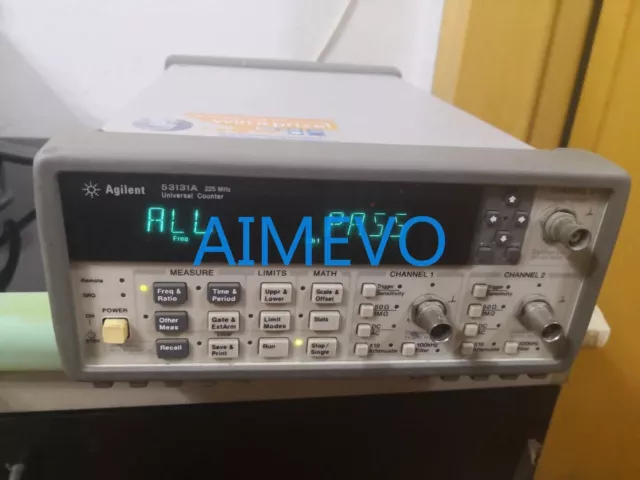 KEYSIGHT/Agilent/HP 53131A  Universal Frequency Counter 3GHZ 2 port