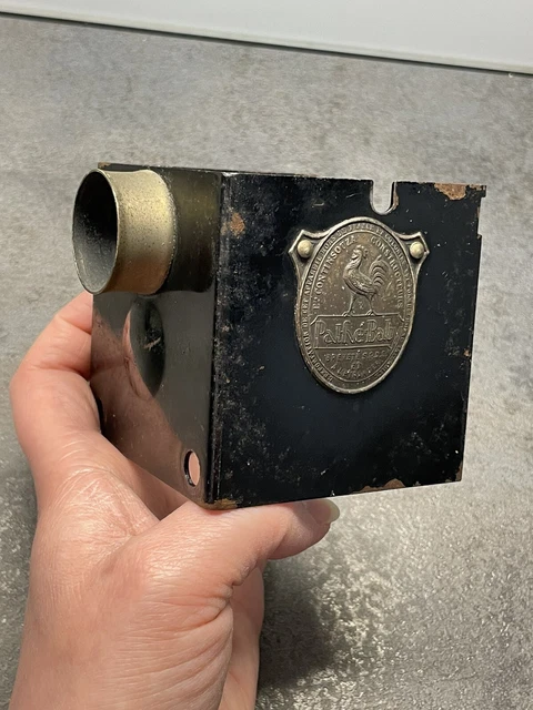 Projecteur PATHE BABY ancien Accessoire Façade capot  Plaque Metal