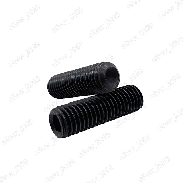 Set prese esagonali acciaio filo sottile nero 12,9 viti a punta coppa vite 5/16 3/8